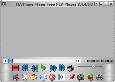 MP4 Player - FLVPlayer4Free Main Window